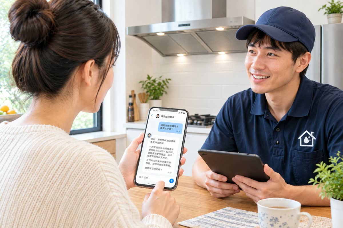 清洗抽油煙機費用行情與計價方式